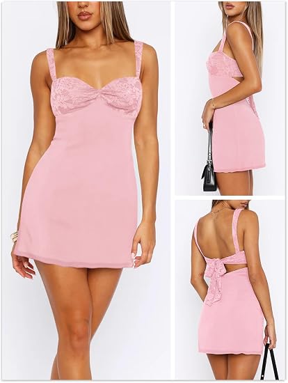 Luxe Curve Lace Party Dress